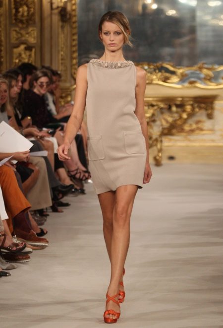 Robe tricotée italienne