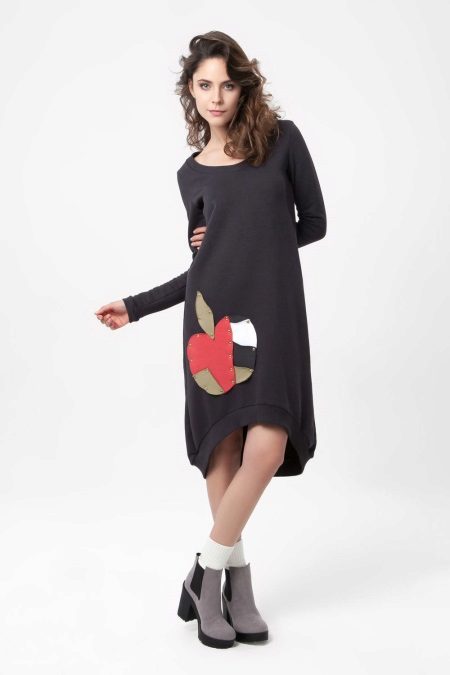 Robe tricotée pour tous les jours