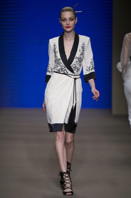 Robe en soie