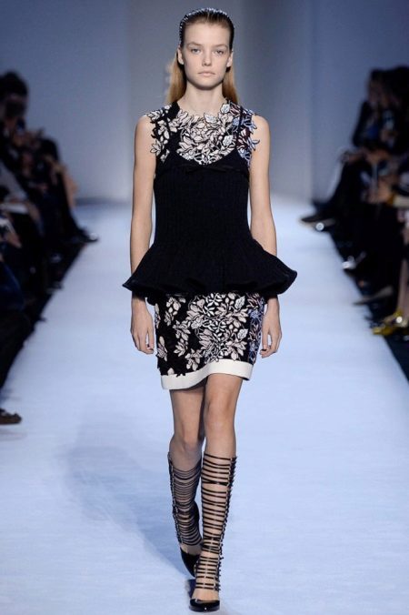 Robe d'automne avec basky