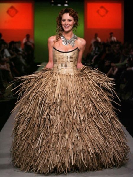Robe de foin