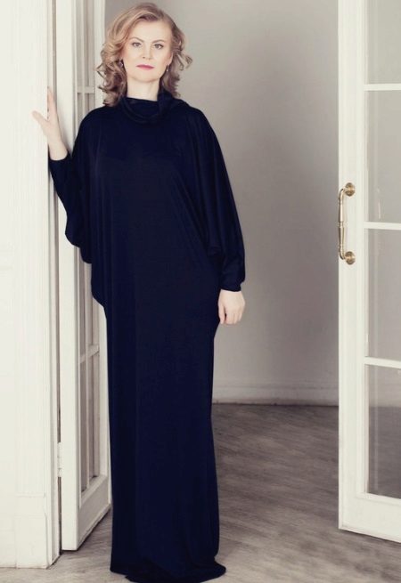 Robe longue chauve-souris marine
