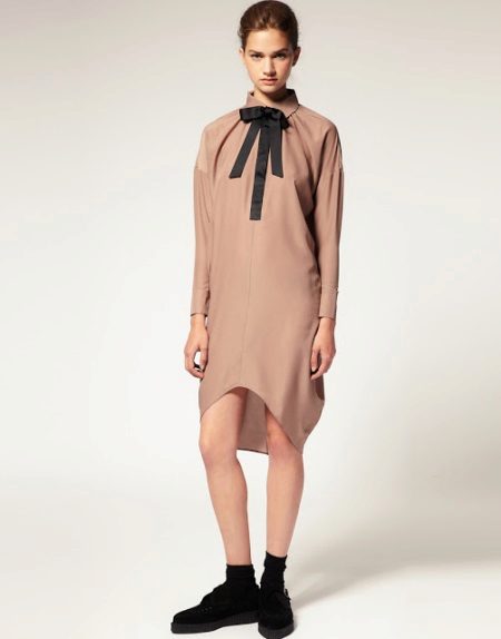 Robe habillée coupe droite