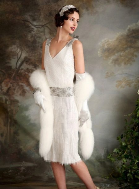 Robe à taille basse 20s