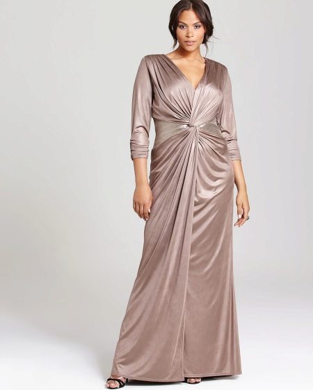 Robe en crêpe de Chine