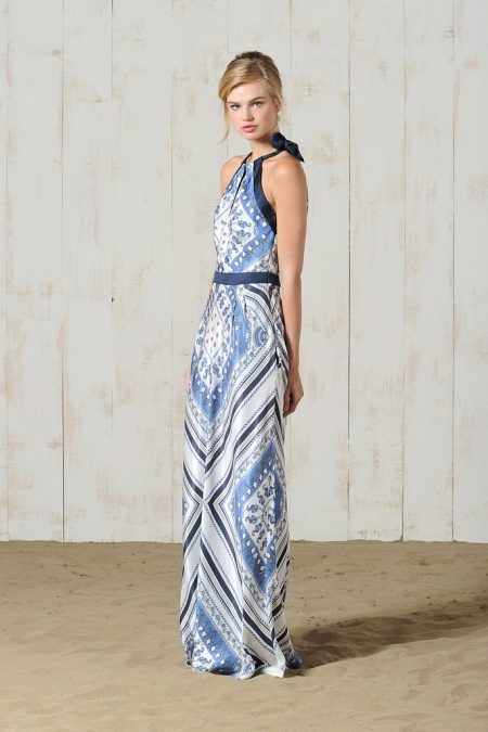 Robe d'été en crêpe de Chine