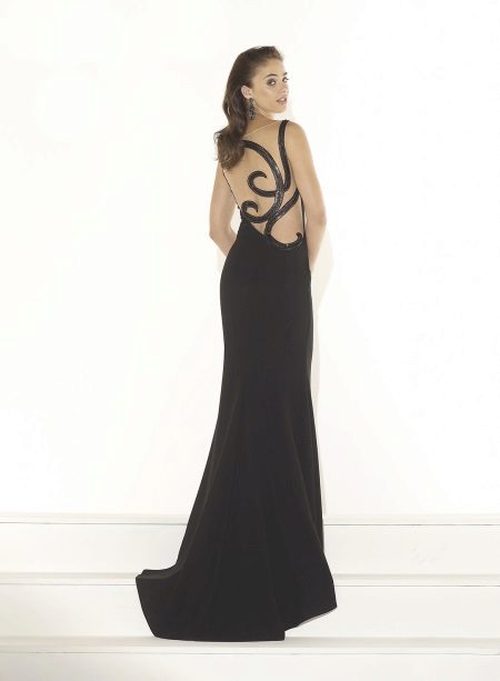 Robe avec un motif dans le dos