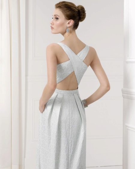 Robe De Graduation Avec Dos Ouvert