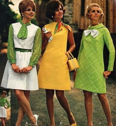 Robes à la mode des années 60