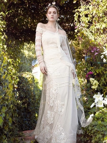 Habiller dans le style de mariage boho