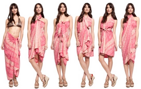 Façons de nouer sarong