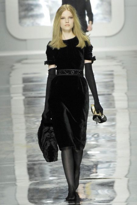 Acessórios Black Midi Dress