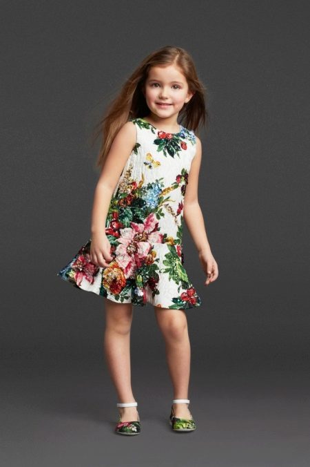 Robe élégante d'été sirène pour fille