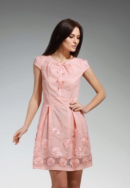 robe cambrique à la pêche