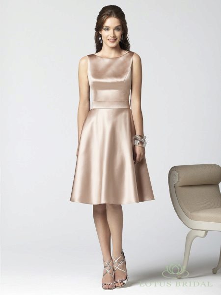 robe en satin de soie