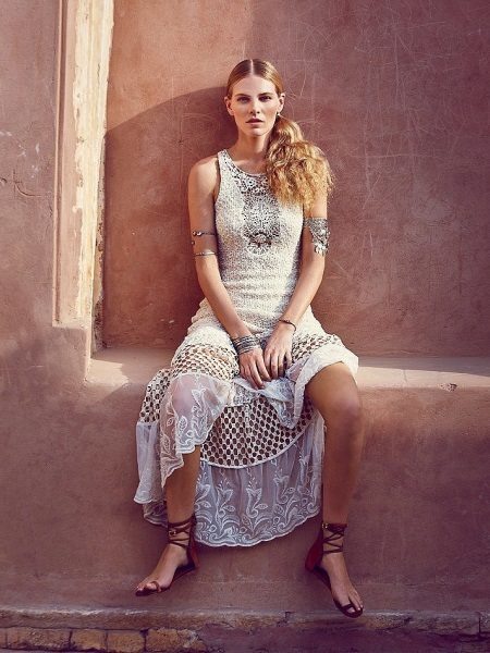 Décorations pour robe en dentelle de style boho