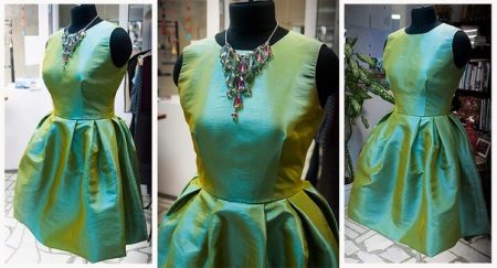 robe en taffetas shanzhan