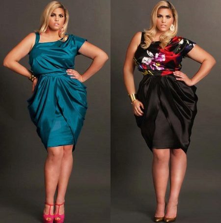 robe en taffetas pour les jambes
