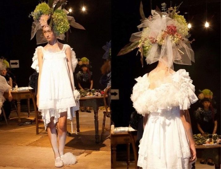Robe de mariée géniale par Fur-Fur