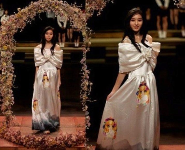 Robe de mariée anime effrayant